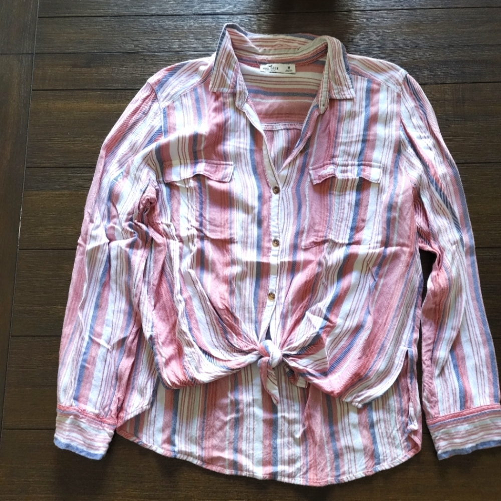 Hollister Long Sleeve Button up Shirt